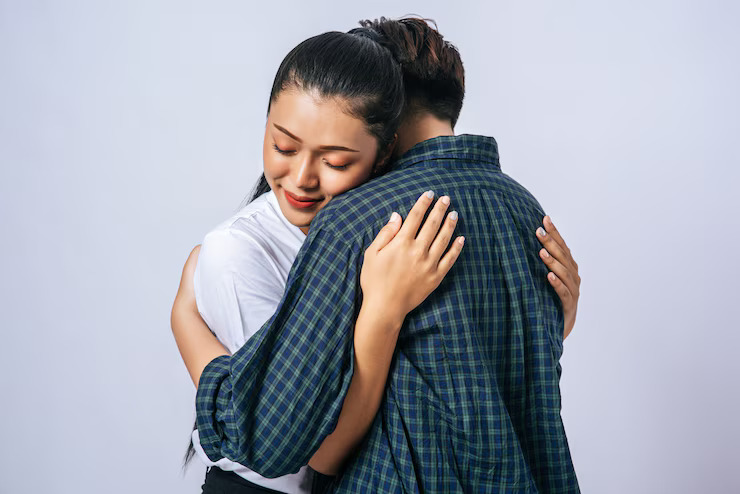 hug someone, hug therapy, improve mental health